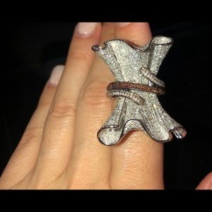 Jewelry - Beautiful Diamond Stylish Ring Jewelry - Beautiful Diamond Stylish Ring